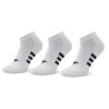 Чорапи терлик унисекс adidas Performance Cushioned Low Socks 3 Pairs HT3449 Бял цвят на ниска цена
