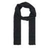 Шал BOSS Maddyson 50545663 Черен цвят на ниска цена