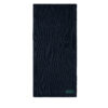 Шал Calvin Klein Patch Chunky Rib Cotton Scarf LV04D8055G Тъмносин цвят на ниска цена