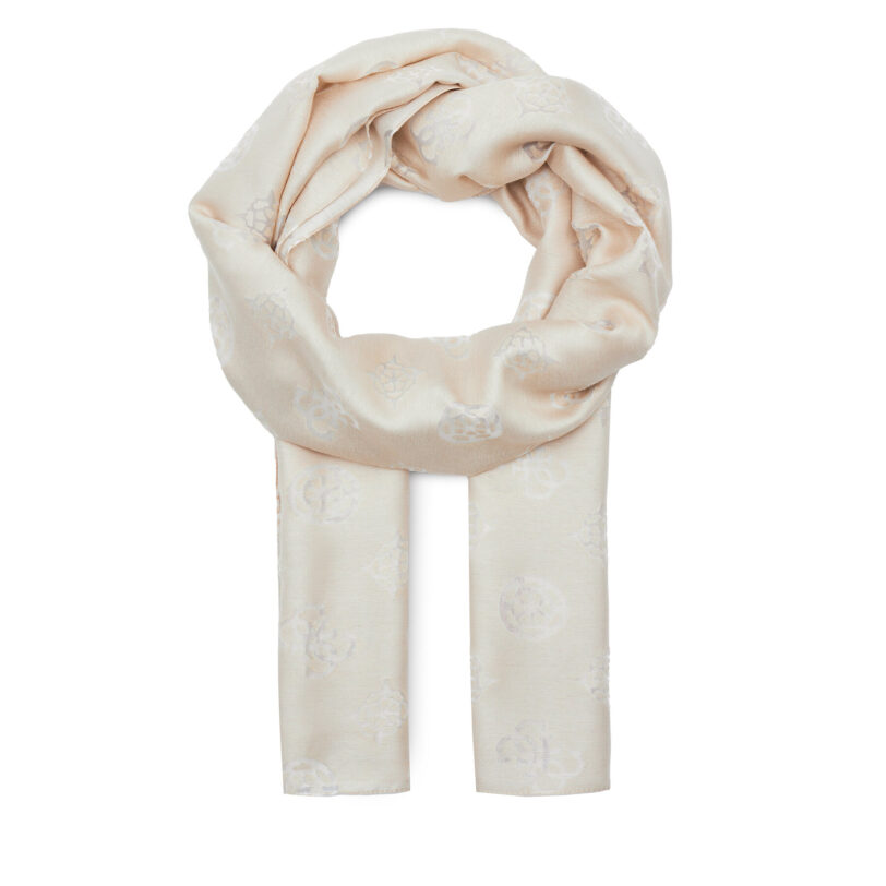 Шал Guess Jorah (BG) Scarves AW5151 COT03 Кафяв цвят на ниска цена