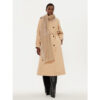 Шал Weekend Max Mara Flores 2515541064600 Кафяв цвят на ниска цена