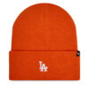 Шапка 47 Brand MLB Los Angeles Dodgers Base Runner 47 B-BRNCK12ACE-OR Оранжев цвят на ниска цена