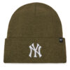 Шапка 47 Brand MLB New York Yankees Haymaker '47 B-HYMKR17ACE Бежов цвят на ниска цена