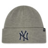 Шапка 47 Brand MLB New York Yankees Haymaker B-CHSHC17HAE Сив цвят на ниска цена