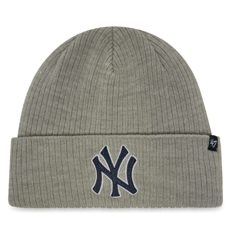 Шапка 47 Brand MLB New York Yankees Haymaker B-CHSHC17HAE Сив цвят на ниска цена