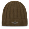 Шапка Aeronautica Militare 252CU0063UL00485 Зелен цвят на ниска цена