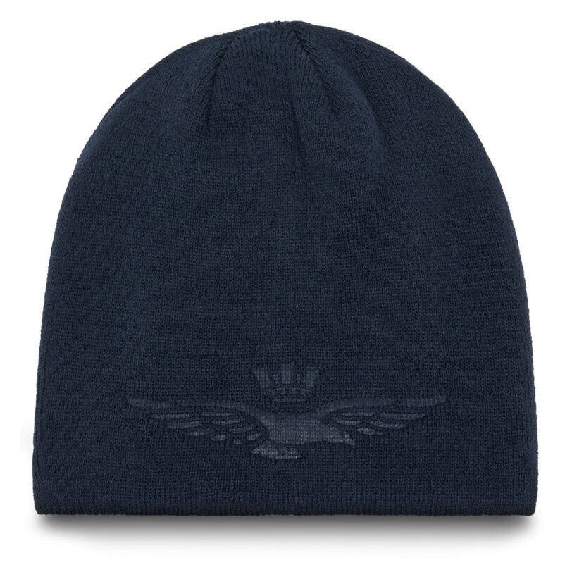 Шапка Aeronautica Militare 252CU0083UL00915 Тъмносин цвят на ниска цена