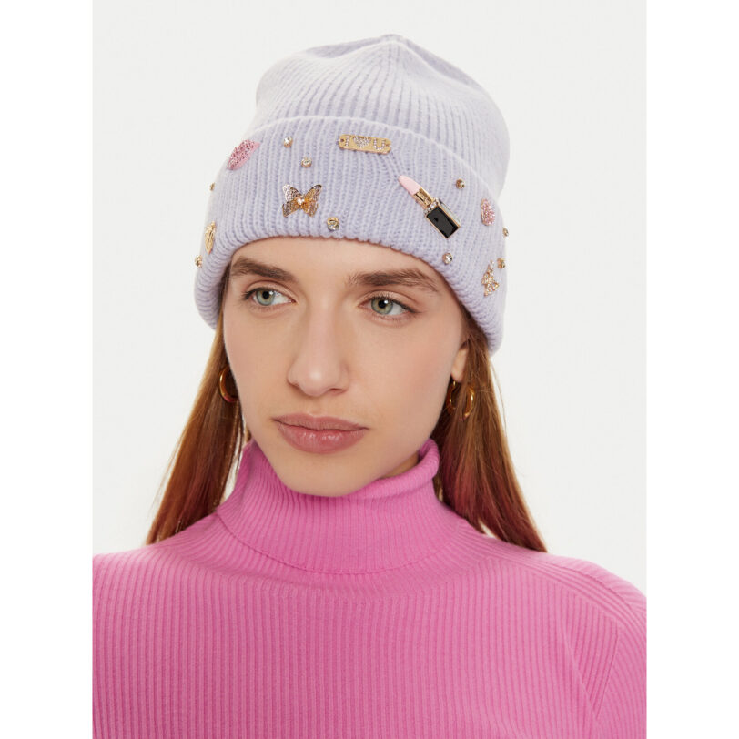 Шапка Aldo Labeanie 13492179 Виолетов цвят на ниска цена