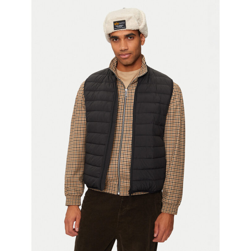 Шапка Alpha Industries Alpha Teddy Hat 108903 Бял цвят на ниска цена