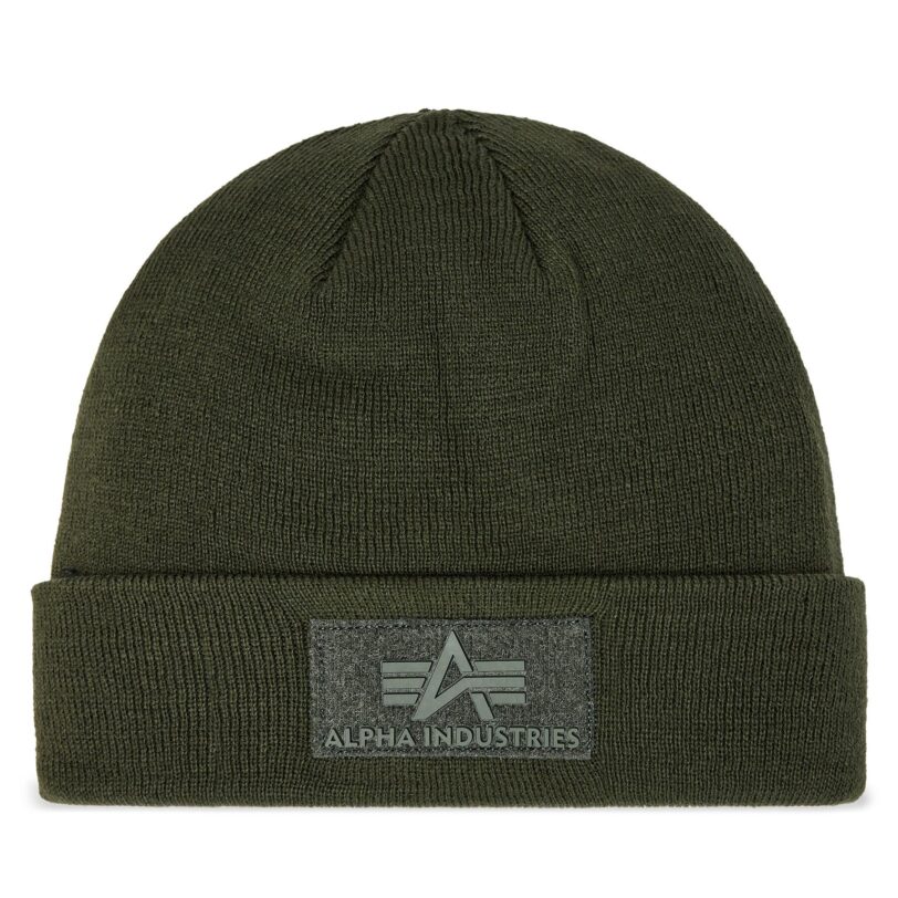 Шапка Alpha Industries VLC 118943 Зелен цвят на ниска цена