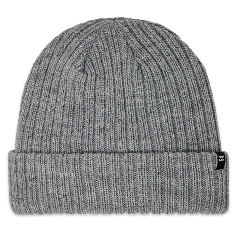 Шапка Billabong MABNQBAR Сив цвят на ниска цена