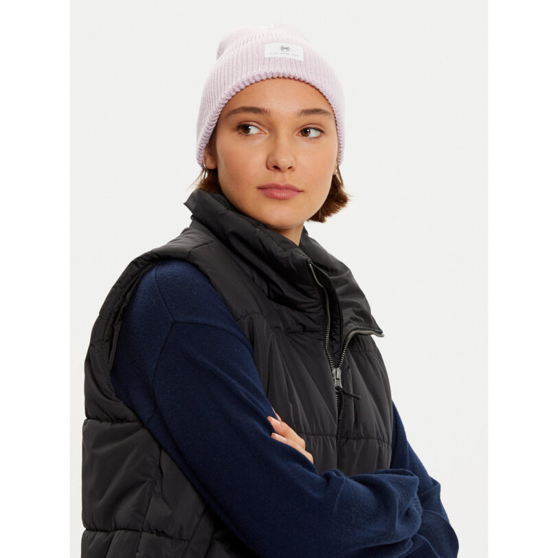 Шапка Buff Knitted Beanie Drisk 132330.519.10 Розов цвят на ниска цена