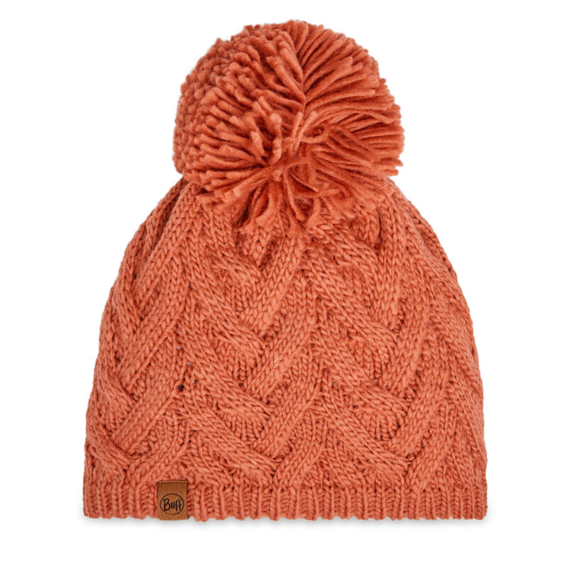 Шапка Buff Knitted & Fleece 123515.401.10.00 Кафяв цвят на ниска цена