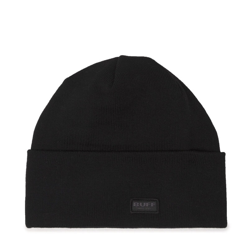 Шапка Buff Knitted Hat Niels 126457.999.10.00 Черен цвят на ниска цена
