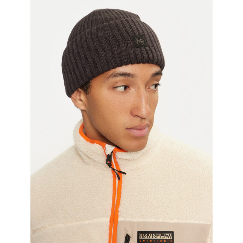 Шапка Buff Knitted Hat Rutger 129694.901.10 Сив цвят на ниска цена
