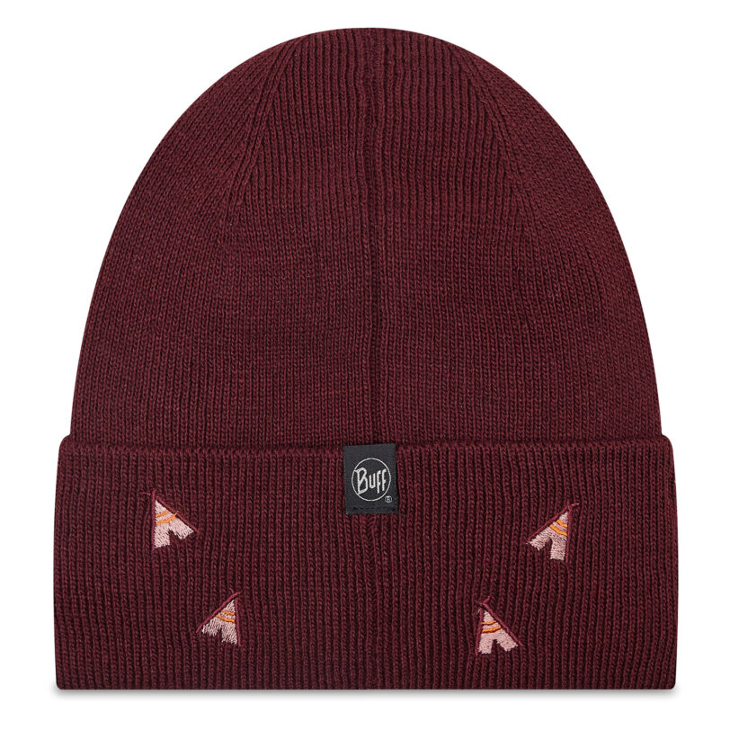 Шапка Buff Otty Tipi 129629.632.10.00 Бордо цвят на ниска цена