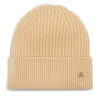 Шапка Calvin Klein Ck Metal Wool Beanie LV04D8032G Бежов цвят на ниска цена