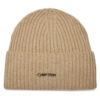 Шапка Calvin Klein Ck Must Logo Beanie K60K611401 Сив цвят на ниска цена