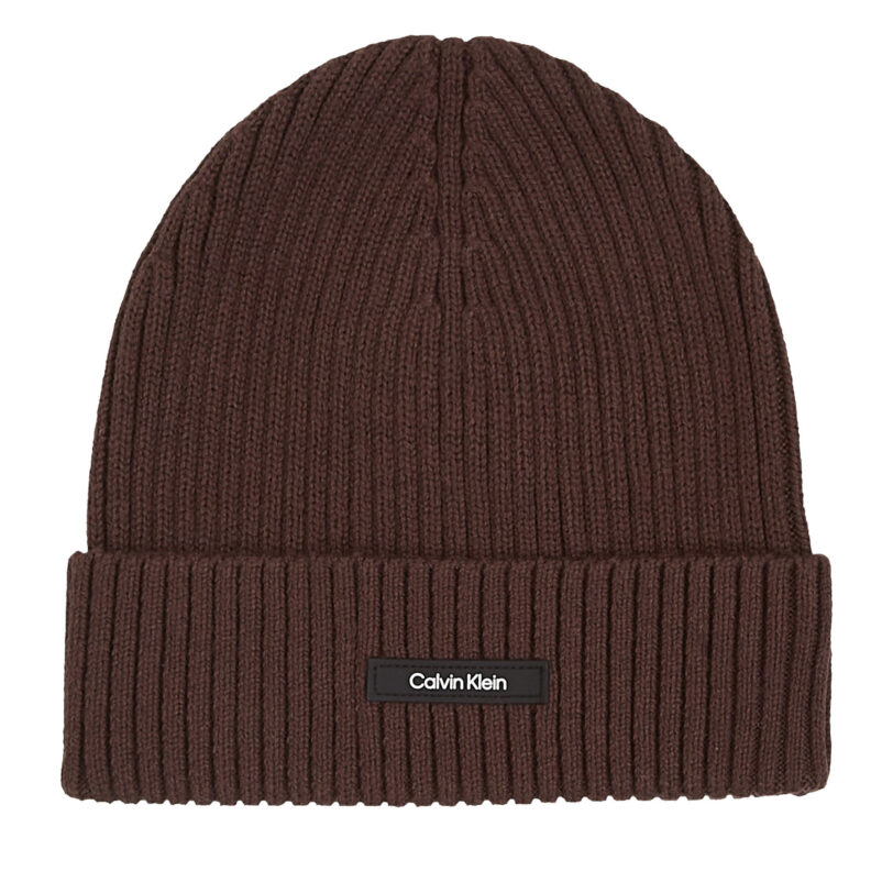 Шапка Calvin Klein Classic K50K512362 Кафяв цвят на ниска цена
