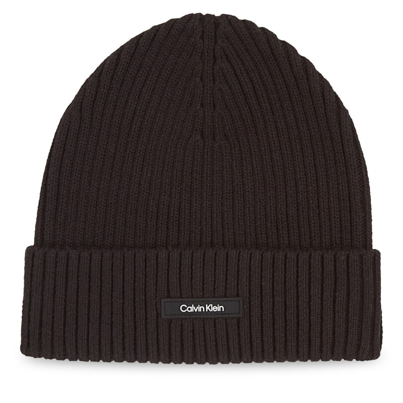 Шапка Calvin Klein Classic K50K512362 Черен цвят на ниска цена