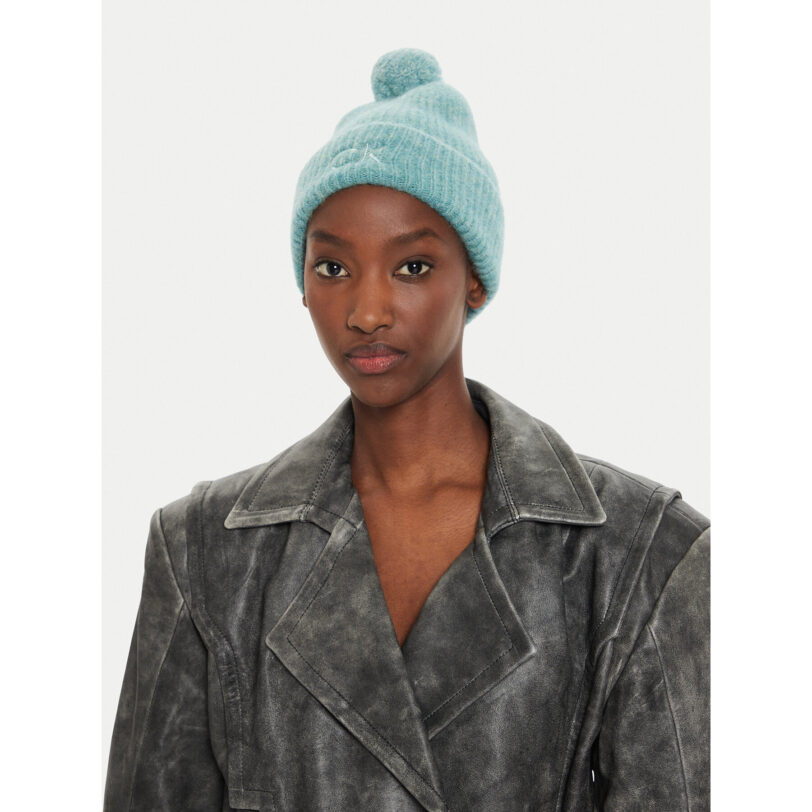 Шапка Calvin Klein Embroidery Airy K60K612586 Син цвят на ниска цена