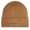 Шапка Calvin Klein Inst Embro K50K512452 Бежов цвят на ниска цена