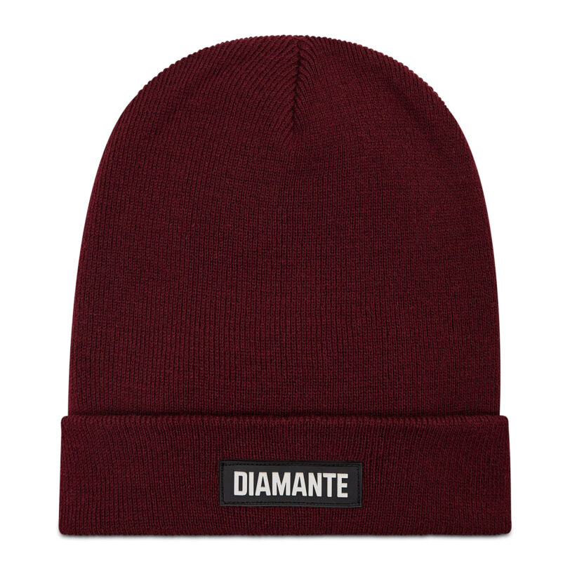 Шапка Diamante Wear 5546 Бордо цвят на ниска цена
