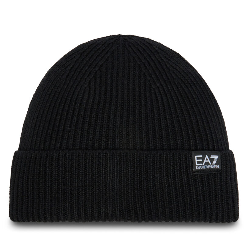 Шапка EA7 Emporio Armani 244659 4F200 00020 Черен цвят на ниска цена
