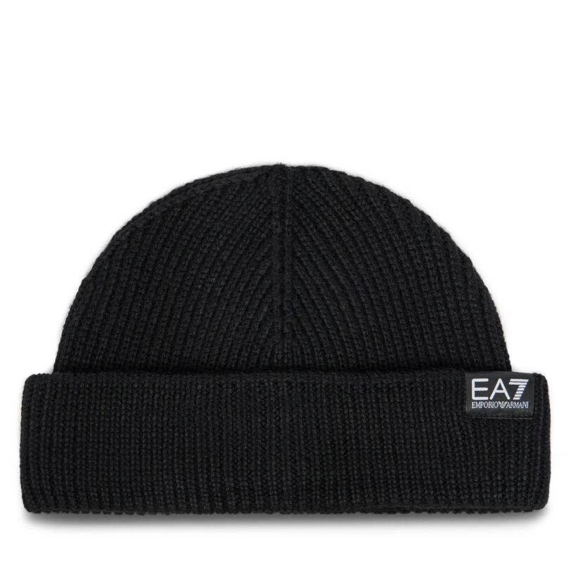Шапка EA7 Emporio Armani 244667 4F200 00020 Черен цвят на ниска цена