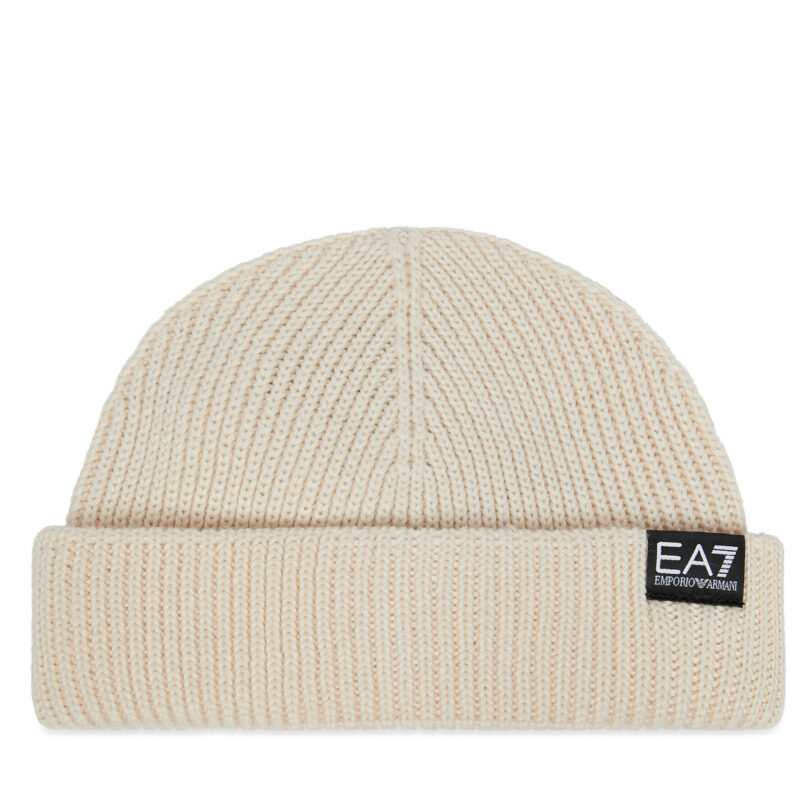 Шапка EA7 Emporio Armani 244667 4F200 33740 Бежов цвят на ниска цена