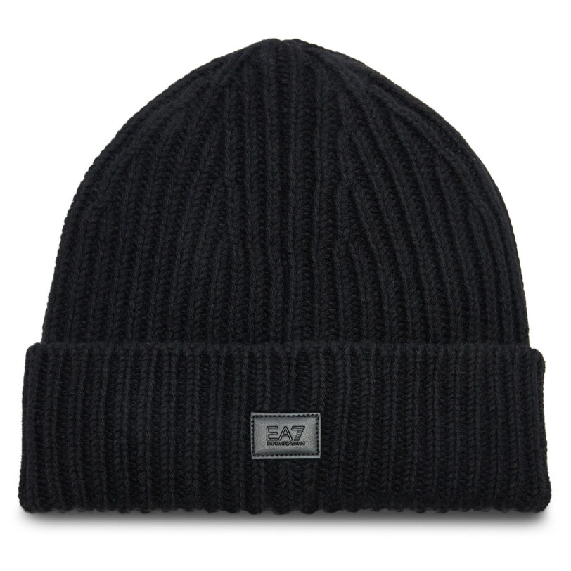 Шапка EA7 Emporio Armani 245112 4F201 00020 Черен цвят на ниска цена