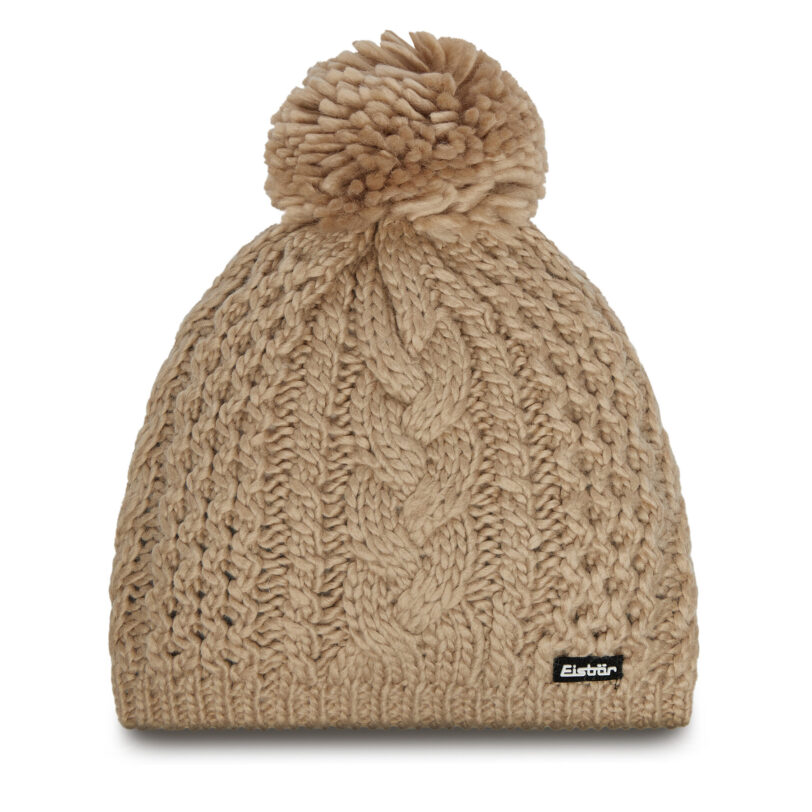 Шапка Eisbär Afra Pompon 75039 156 Сив цвят на ниска цена