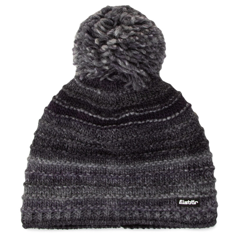 Шапка Eisbär Mikata Pompon MÜ 30619 Сив цвят на ниска цена