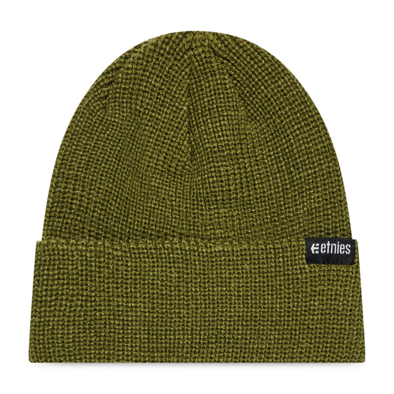 Шапка Etnies Warehouse Beanie 4140001280 Зелен цвят на ниска цена