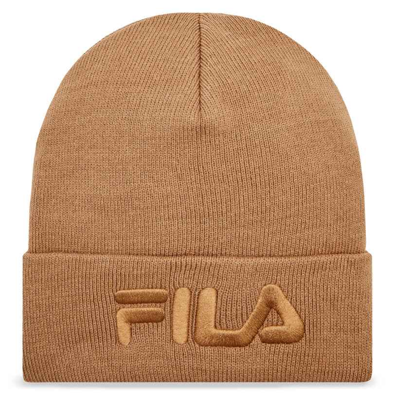 Шапка Fila Bukoba Slouchy FCU0032 Кафяв цвят на ниска цена