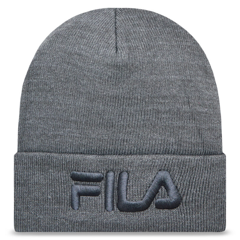 Шапка Fila Bukoba Slouchy FCU0032 Сив цвят на ниска цена