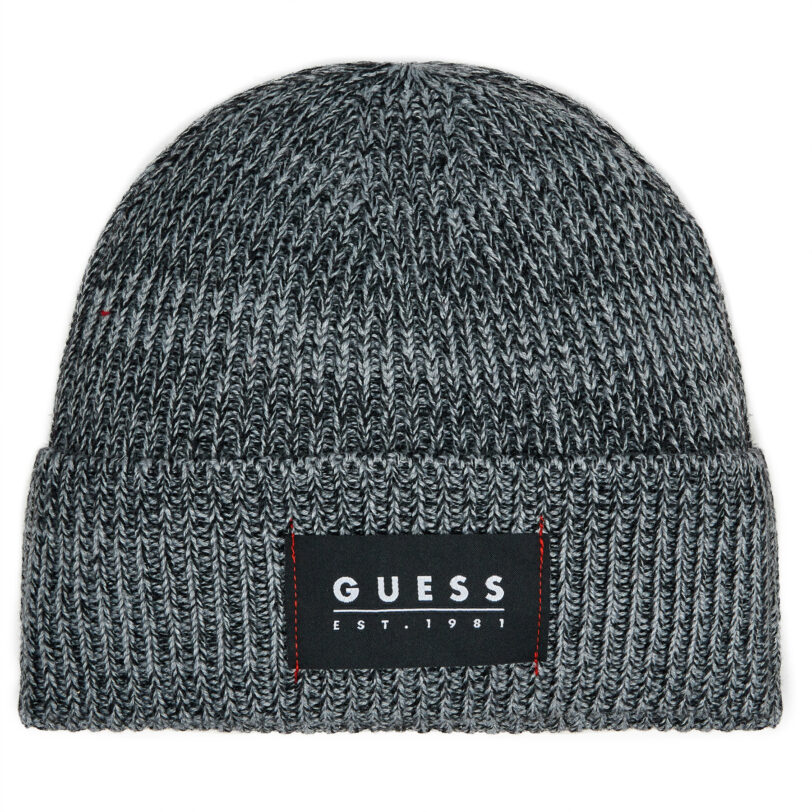 Шапка Guess AM5026 POL01 Сив цвят на ниска цена