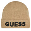 Шапка Guess AM5027 POL01 Бежов цвят на ниска цена