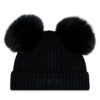 Шапка Guess J3BZ04 Z2QP0 Черен цвят на ниска цена