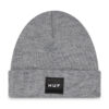 Шапка HUF Essentials Box Logo Bea BN00090 Сив цвят на ниска цена