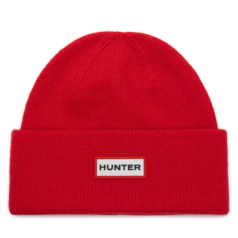 Шапка Hunter HTR-K3-001-AW24 Червен цвят на ниска цена