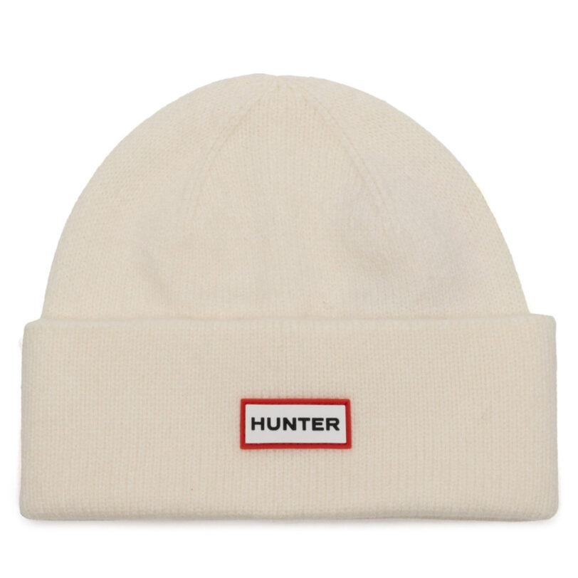 Шапка Hunter HTR-U3-002-AW24 Екрю цвят на ниска цена