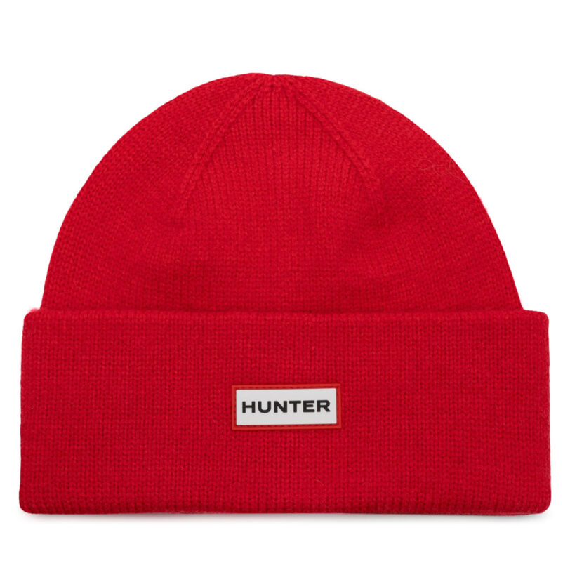 Шапка Hunter HTR-U3-002-AW24 Червен цвят на ниска цена