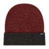 Шапка Jack Wolfskin Rib Hat 1903891-2185 Бордо цвят на ниска цена