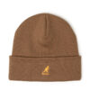 Шапка Kangol Acrylic Pull-On 2978BC Кафяв цвят на ниска цена