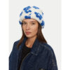 Шапка Kangol Floral Fleece Beanie K5421 Бял цвят на ниска цена
