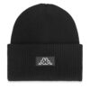Шапка Kappa KAP-U3-001-AW24 Черен цвят на ниска цена