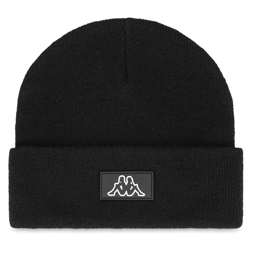 Шапка Kappa KAP-U3-002-AW24 Черен цвят на ниска цена