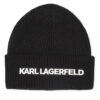 Шапка Karl Lagerfeld Kids Z11063 Черен цвят на ниска цена