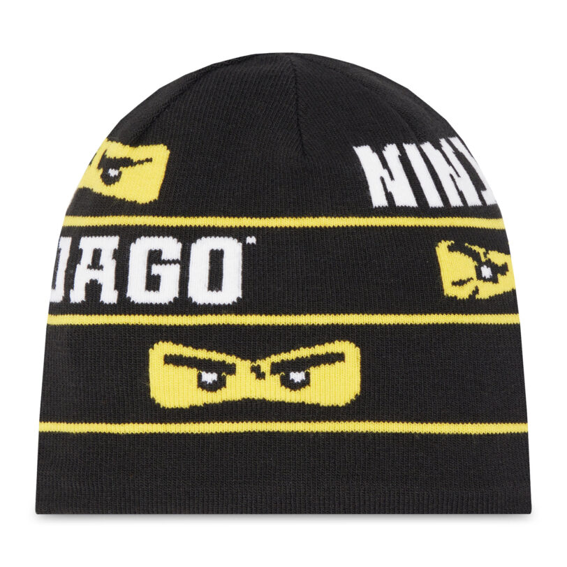 Шапка LEGO NINJAGO Adje 11010500 Черен цвят на ниска цена